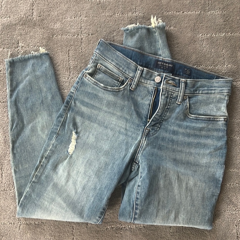 Women’s Lucky brand skinny jeans size 8/29 ankle jeans